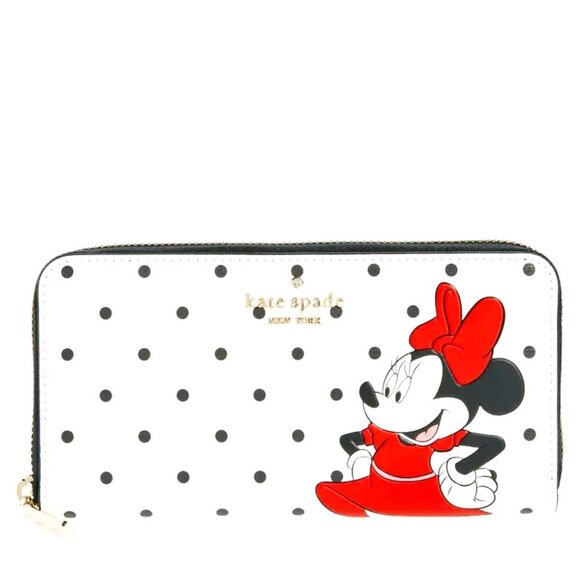 KATE SPADE Disney Large Multicolor Leather Continental Wallet - Picture 1 of 6